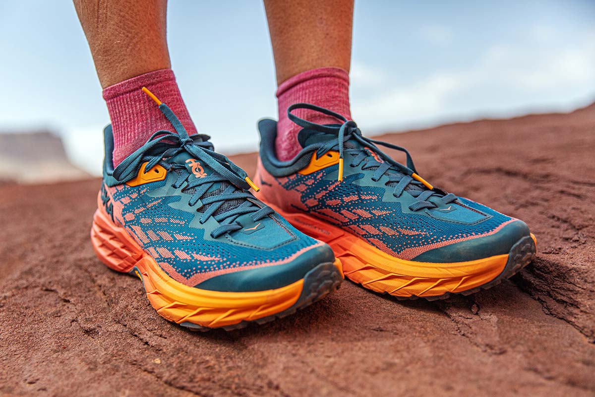 Hoka Speedgoat 5 (synthetic mesh upper)